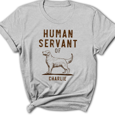 The Human Servant - Personalized Custom Women's T-shirt