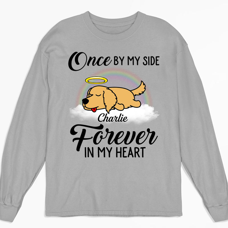 Once By My Side - Personalized Custom Long Sleeve T-shirt