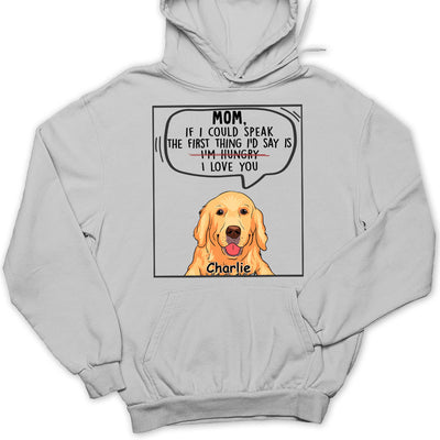 If We Could Speak - Personalized Custom Hoodie