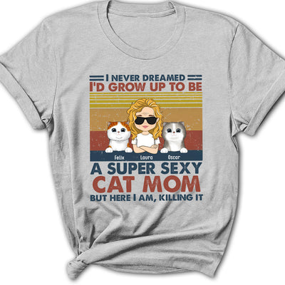 Ultimate Cat Dad - Personalized Custom Women's T-shirt