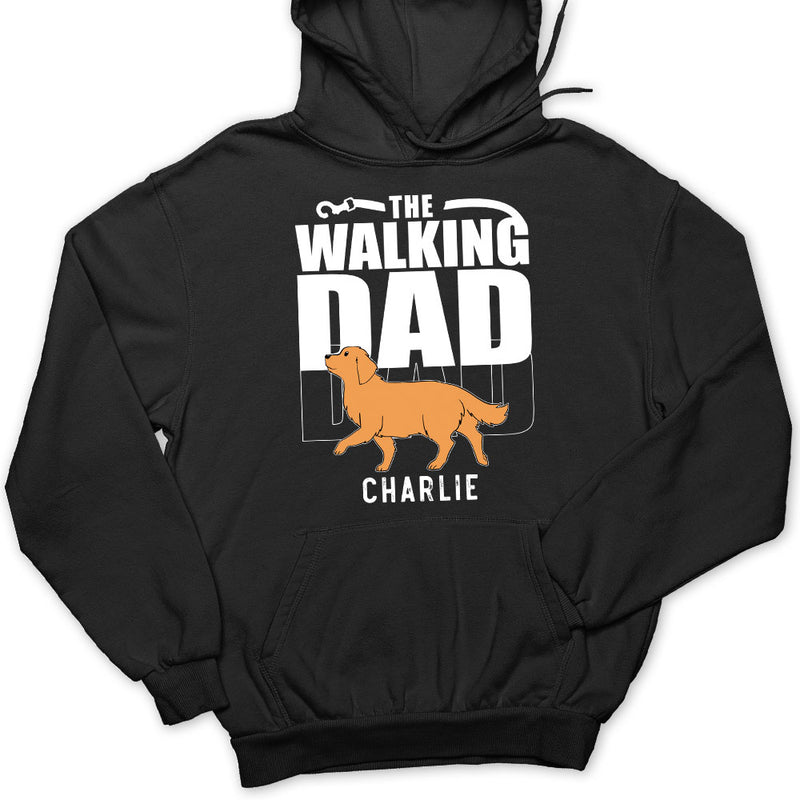 Walking Dad/Mom - Personalized Custom Hoodie