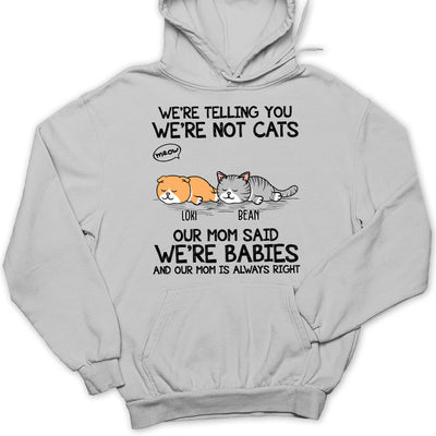 I Am Not A Cat - Personalized Custom Hoodie