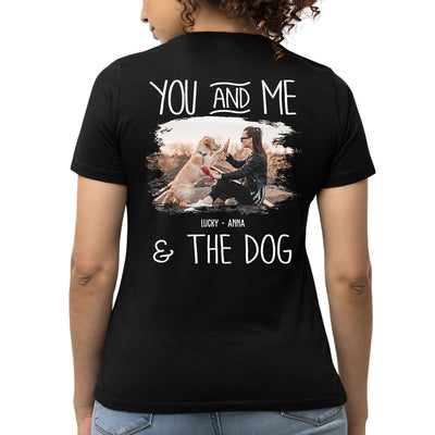 You Me Dogs Photo - Personalized Custom Women's T-shirt