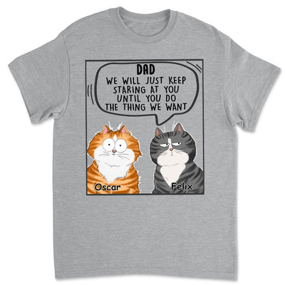 Cats Will Just - Personalized Custom Premium T-shirt