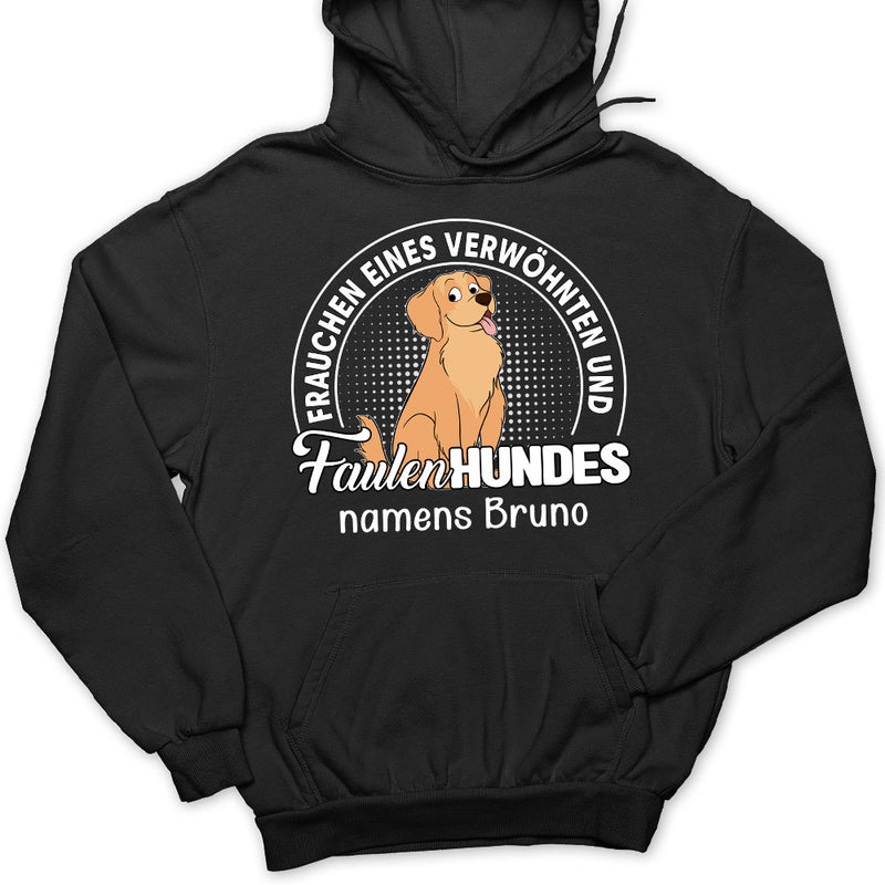 Faulen Hundes - Personalisiertes Hoodie