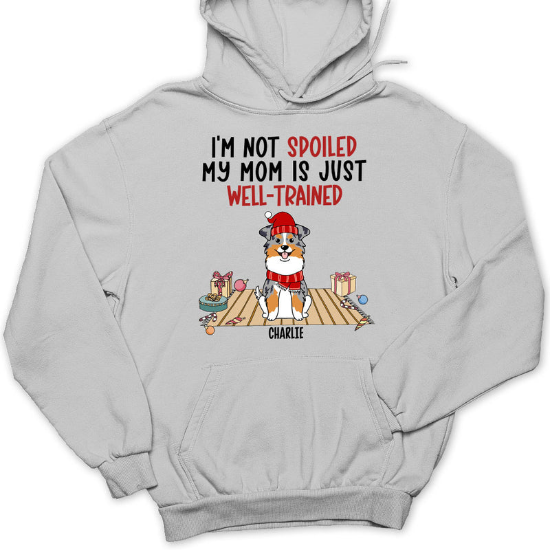 Well Trained Mom - Personalized Custom Hoodie