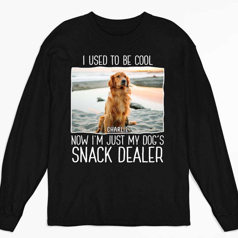 Just A Snack Dealer 2 Photo - Personalized Custom Long Sleeve T-shirt