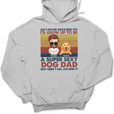 Ultimate Dog Dad - Personalized Custom Hoodie