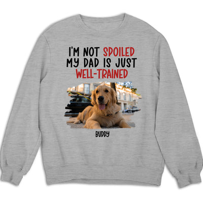 Well Trained Mom Photo - Personalized Custom Sweatshirt