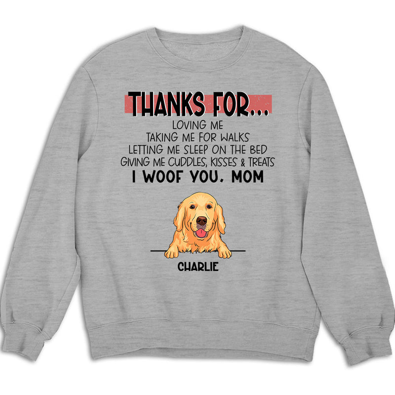 Cuddles Kisses Treats - Personalized Custom Sweatshirt