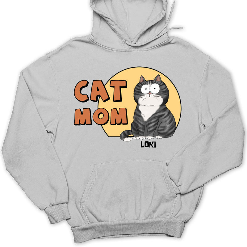 Cat Mom Circle - Personalized Custom Hoodie