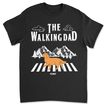 The Walking Dad - Personalized Custom Unisex T-shirt