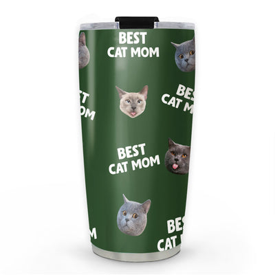 Best Mom Dad Pet Face - Personalized Custom Tumbler