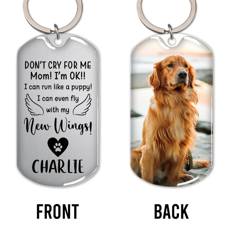 Once By My Side - Personalized Custom 2 Sides Acrylic Keychain