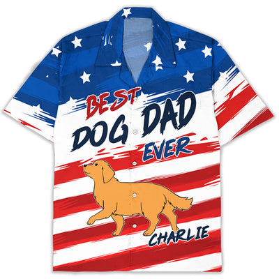 Best Dad Ever - Personalized Custom Hawaiian Shirt