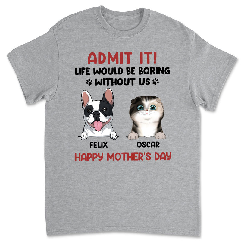 Admit It Version 2 - Personalized Custom Unisex T-shirt