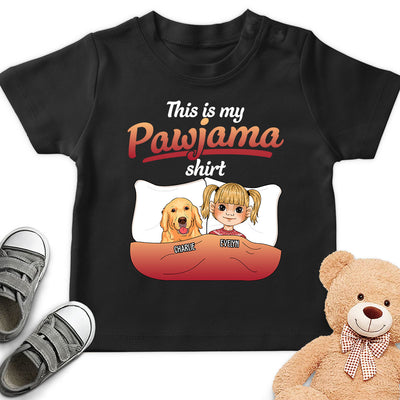 Pajama With Pet - Personalized Custom Youth T-shirt