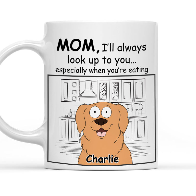 Always Look Up - Personalized Custom Coffee Mug