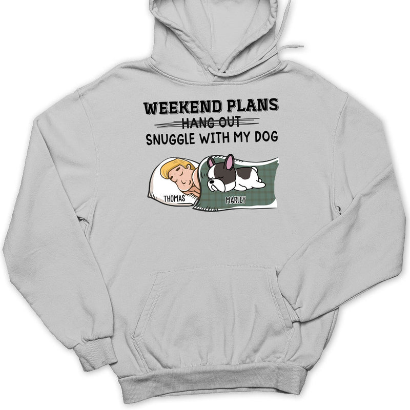 Hang Out Or Snuggle - Personalized Custom Hoodie