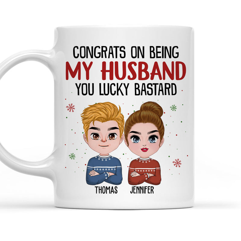 Being My Husband - Personalized Custom Coffee Mug