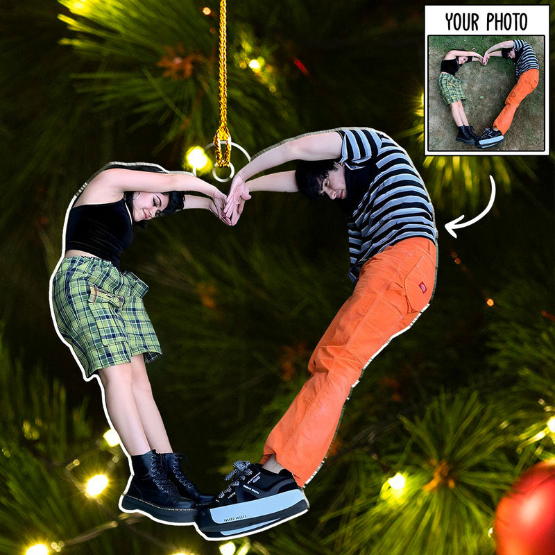 Funny Couple Moment - Personalized Custom Acrylic Ornament