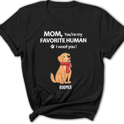 To My Favorite Human - Personalized Custom Women's T-shirt