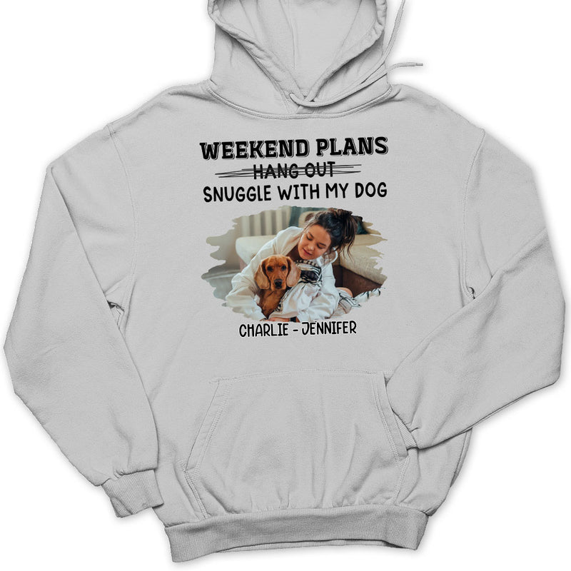 Hang Out Or Snuggle Photo - Personalized Custom Hoodie