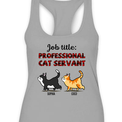 Professional Cat Servant - Personalized Custom Women's Tank