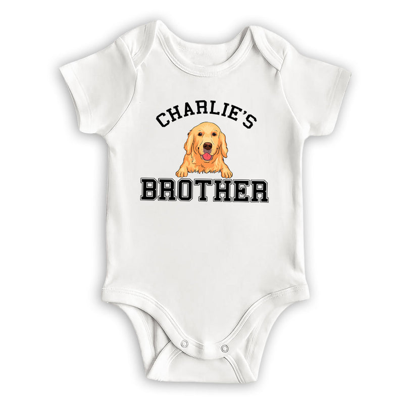 Brother And Sister - Personalized Custom Baby Onesie