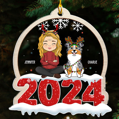 Pet Crystal Snow Globe - Personalized Custom Acrylic Ornament