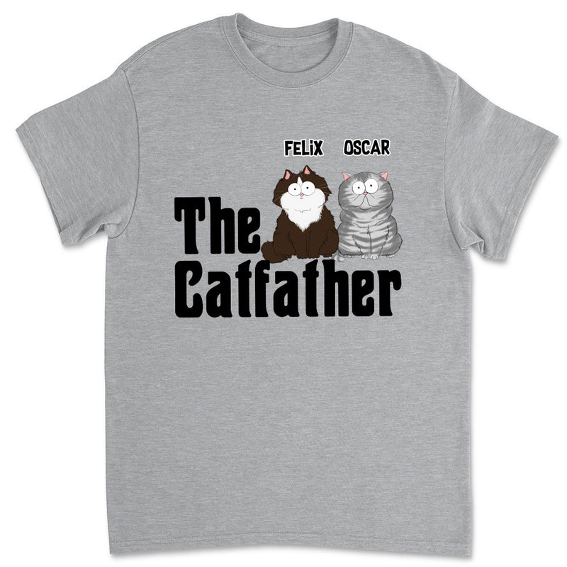 The Cat Father - Personalized Custom Unisex T-shirt