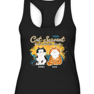 This Cat Servant - Personalized Custom Women's Tank