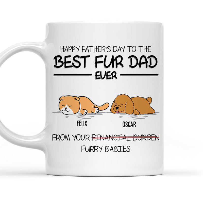 Best Pet Dad Ever - Personalized Custom Coffee Mug