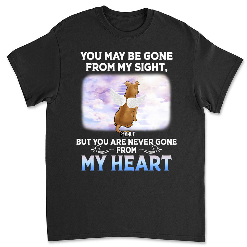 Never Gone From My Heart - Personalized Custom Unisex T-shirt