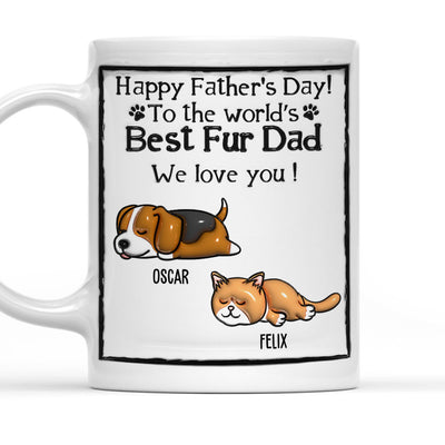 Love Pet Dad - Personalized Custom 3D Inflated Effect Mug