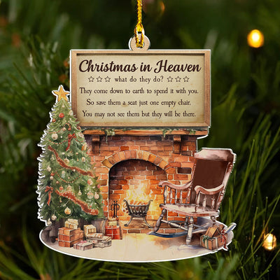 Christmas In Heaven - Acrylic Ornament