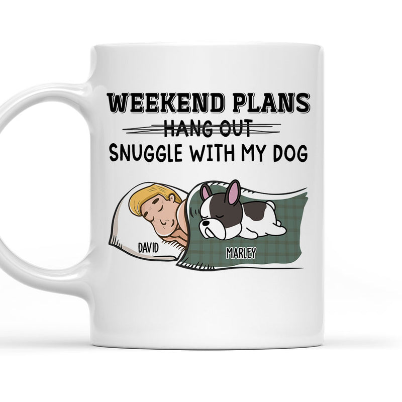 Hang Out Or Snuggle - Personalized Custom Coffee Mug