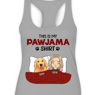 Pajama Shirt Version 3 - Personalized Custom Women's Tank