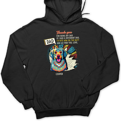 I Would Bite Her On The Butt - Personalized Custom Hoodie