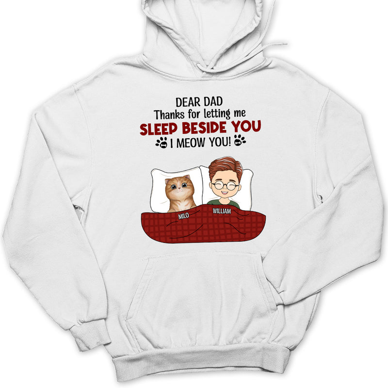 Sleeping Beside You - Personalized Custom Hoodie