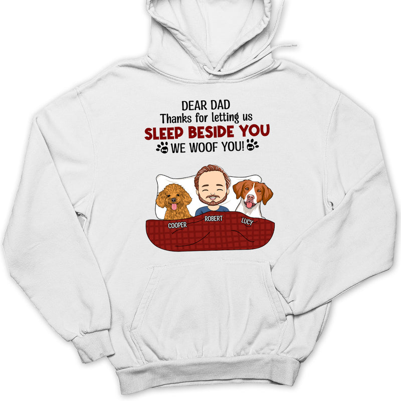 Letting Me Sleep Beside You - Personalized Custom Hoodie