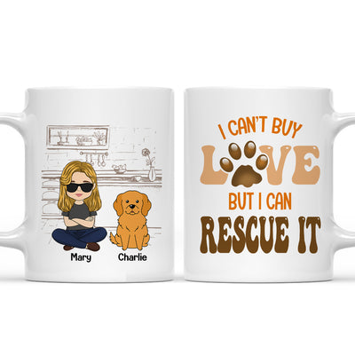 I Can Rescue Love - Personalized Custom Coffee Mug