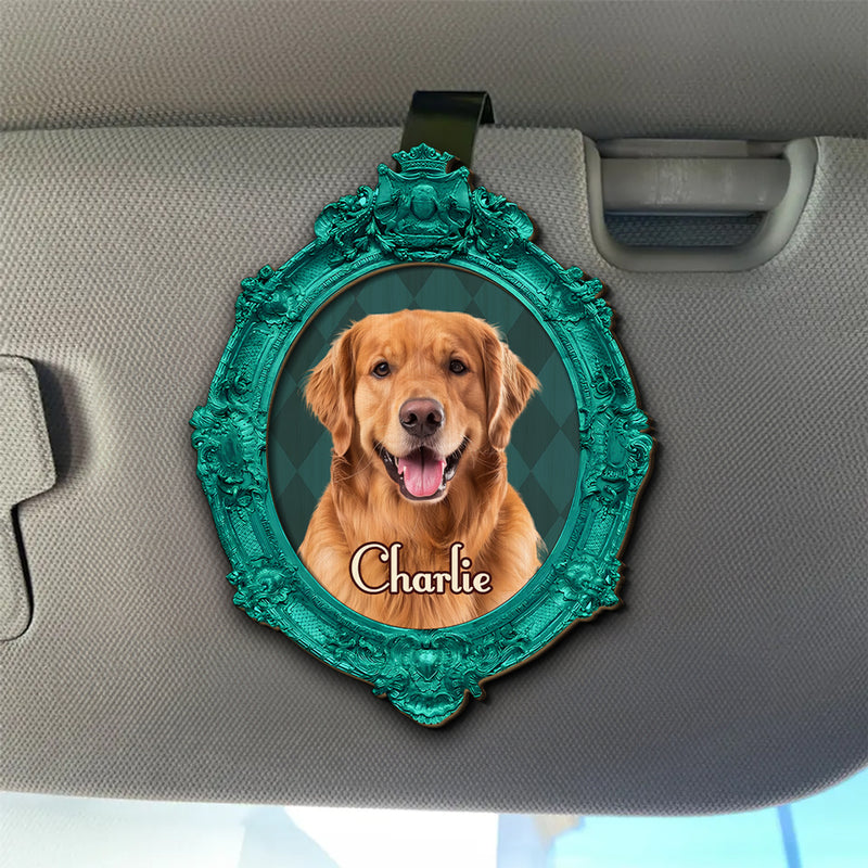 Royal Frame - Personalized Custom Car Visor Clip