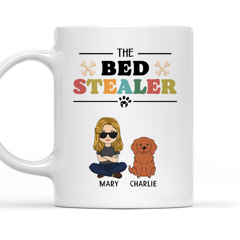 Bed Stealer - Personalized Custom Coffee Mug
