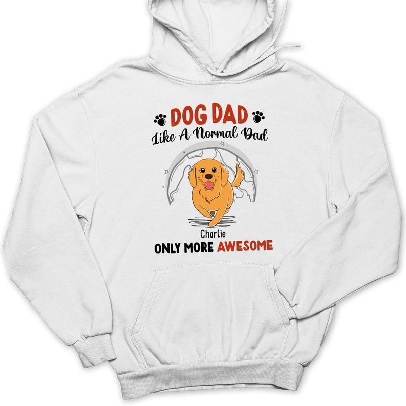 Like A Normal Mom - Personalized Custom Hoodie