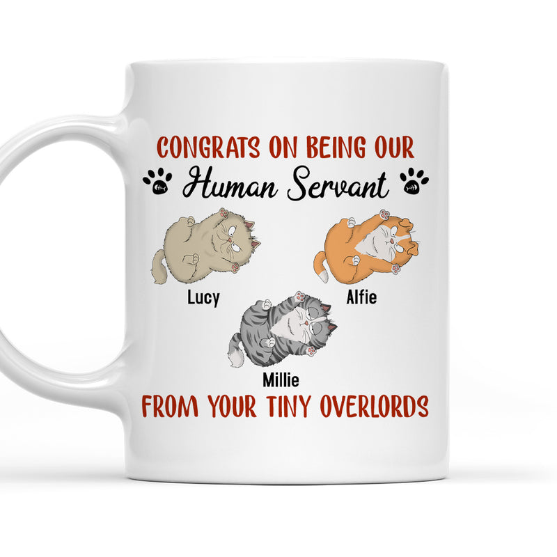 Being Our Human Servant - Personalized Custom Coffee Mug