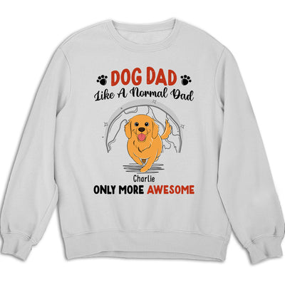 Like A Normal Mom - Personalized Custom Sweatshirt