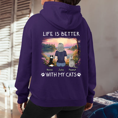 Better With Pets - Personalized Custom Hoodie