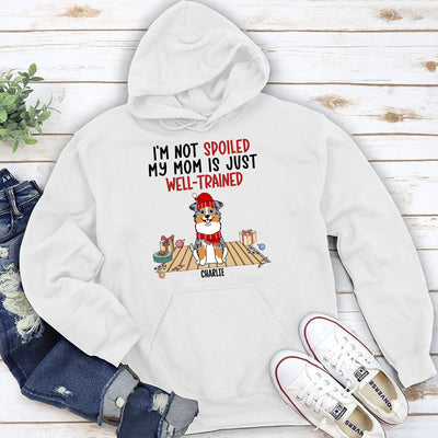 Well Trained Mom - Personalized Custom Hoodie