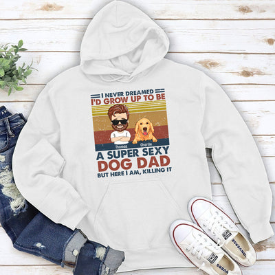 Ultimate Dog Dad - Personalized Custom Hoodie